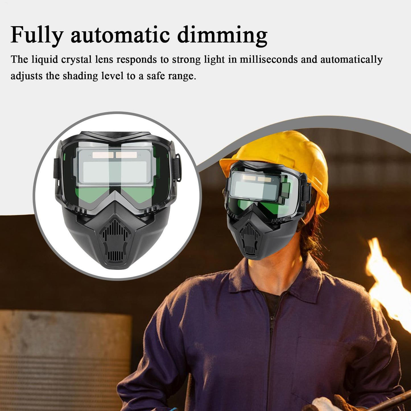 š ļø Auto-Darkening Welding Helmet