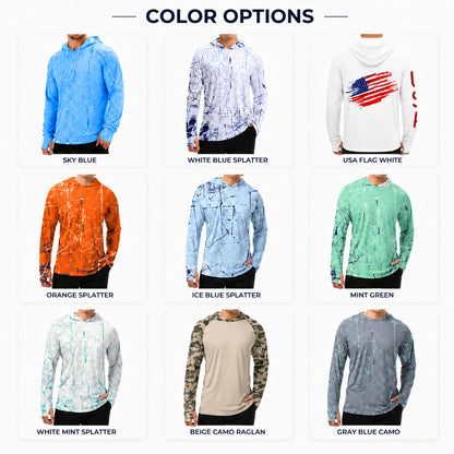 🎁55% OFF Today Men’s UPF 50+ Swim & Outdoor Sun Hoodie