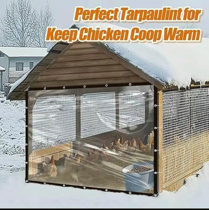 🔥Heavy-duty transparent waterproof insulated tarpaulin
