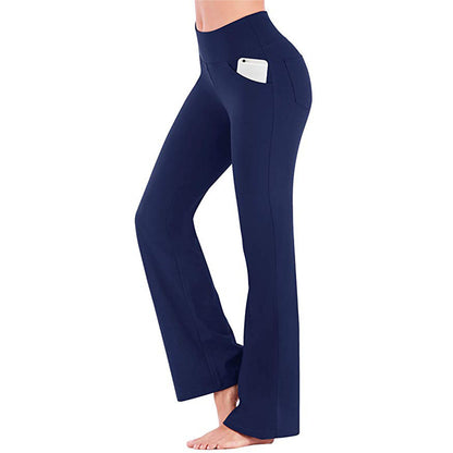 Women's High-Stretch Micro Flare Sweatpants - Soft Elastic Athleisure Gym Clothes, Women's Clothes for Yoga, Flare Leggings summerwins,summerwins