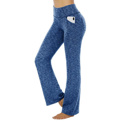 Women's High-Stretch Micro Flare Sweatpants - Soft Elastic Athleisure Gym Clothes, Women's Clothes for Yoga, Flare Leggings summerwins,summerwins