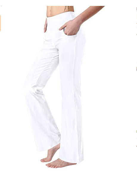 Women's High-Stretch Micro Flare Sweatpants - Soft Elastic Athleisure Gym Clothes, Women's Clothes for Yoga, Flare Leggings summerwins,summerwins