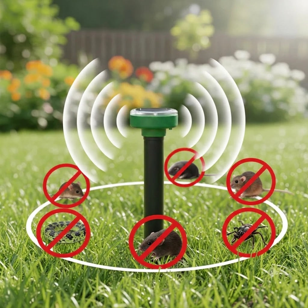 solvantar-Outdoor Protector - Banish Moles, Voles, Snakes, Rodents and Other Pests For Good