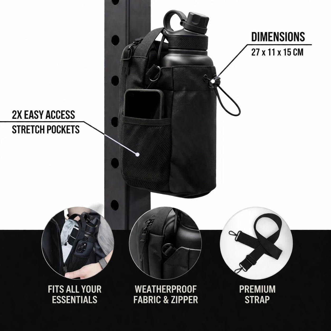 SOLVANTAR-Magnetic Gym Bag